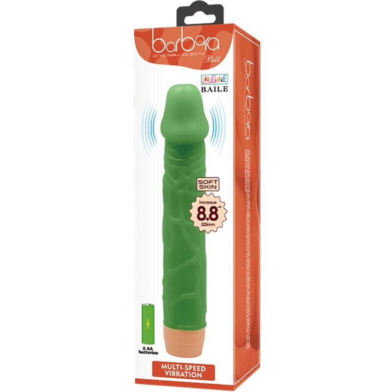 BAILE - REALISTISCHER VIBRATOR BILL 22,5 CM GRÜN