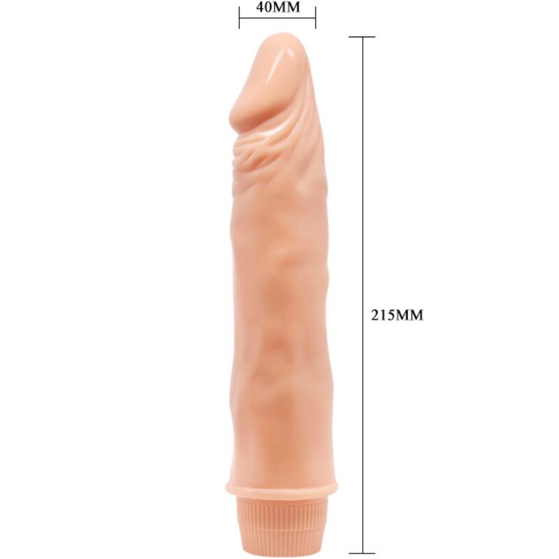 BAILE - REALISTISCHER ZWERGEN-VIBRATOR 21 CM FLEISCHFARBEN