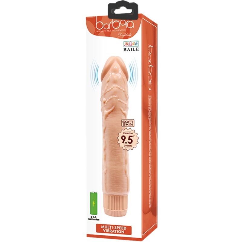 BAILE - REALISTISCHER VIBRATOR DYBBUK 24 CM HAUTFARBEN