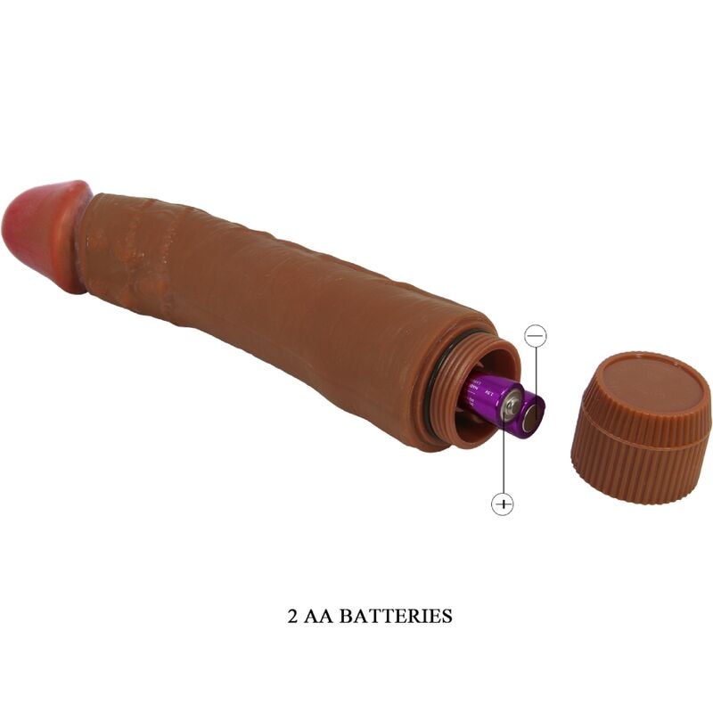BAILE - REALISTISCHER VIBRATOR DYBBUK 24 CM MULATTE