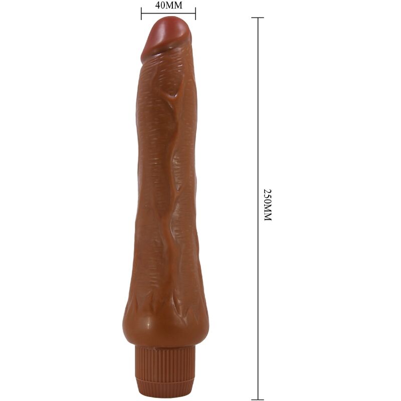 BAILE – REALISTISCHER VIBRATOR DRYADE 25 CM MULATTE
