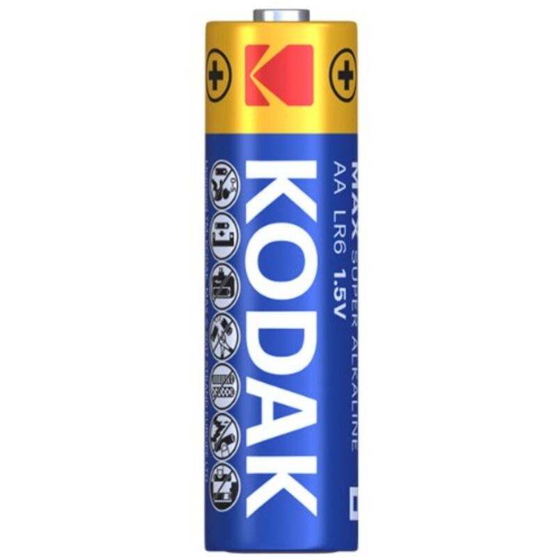 KODAK – PACK MIT 20 MAX ALKALINE AA LR6 BATTERIEN