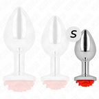 KINK - ANALPLUG ROTE ROSE GRÖSSE S