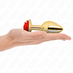 KINK - PLUG ANAL OR ROSE ROUGE TAILLE L