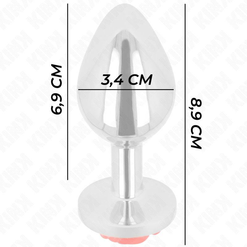 KINK - PLUG ANAL ROTES ROSE GRÖSSE M