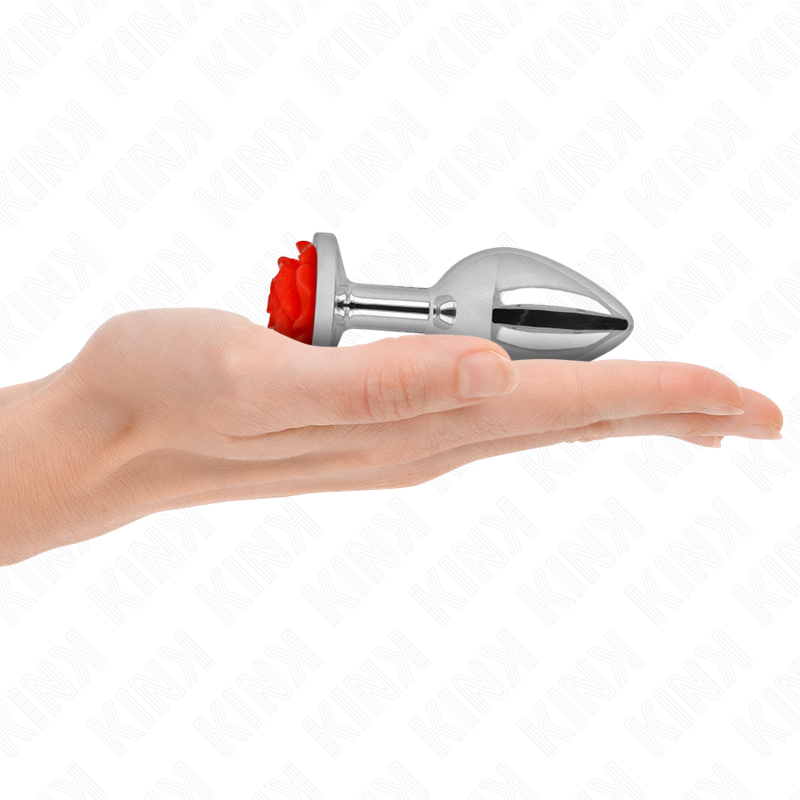 KINK - PLUG ANAL ROTES ROSE GRÖSSE M
