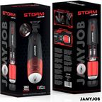 JAMYJOB - AUTOMATISCHER VAGINA-MASTURBATOR STORM MIT 10 ROTATIONS- UND STOSSMODI