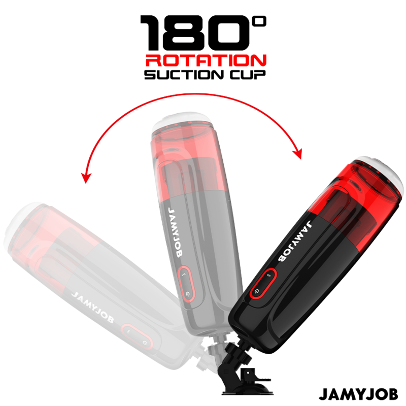 JAMYJOB - AUTOMATISCHER VAGINA-MASTURBATOR STORM MIT 10 ROTATIONS- UND STOSSMODI