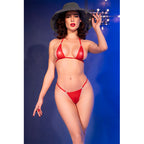CHILIROSE - CR 4840 MICRO BIKINI ROUGE S/M