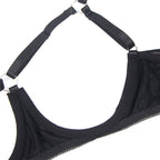 SUBBLIME - 955199 ENSEMBLE SOUTIEN-GORGE AVEC NŒUD NOIR RÉGLABLE S/M
