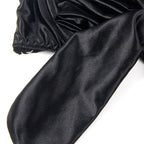 SUBBLIME - 955205 ENSEMBLE SOUTIEN-GORGE AVEC NŒUD NOIR RÉGLABLE L/XL