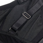 SUBBLIME - 955236 ENSEMBLE SOUTIEN-GORGE BONDAGE NOIR AVEC JARRETELLE S/M