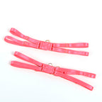 SUBBLIME - 955304 BH-SET MIT HALSKETTE UND BEINDETAILS NEONROSA L/XL