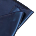 SUBBLIME - 955410 BLAUES LEDER-SPAGHETTI-TRÄGERKLEID S/M