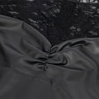 SUBBLIME - 955601 LANGÄRMELIGES KLEID MIT SCHWARZER SPITZE L/XL