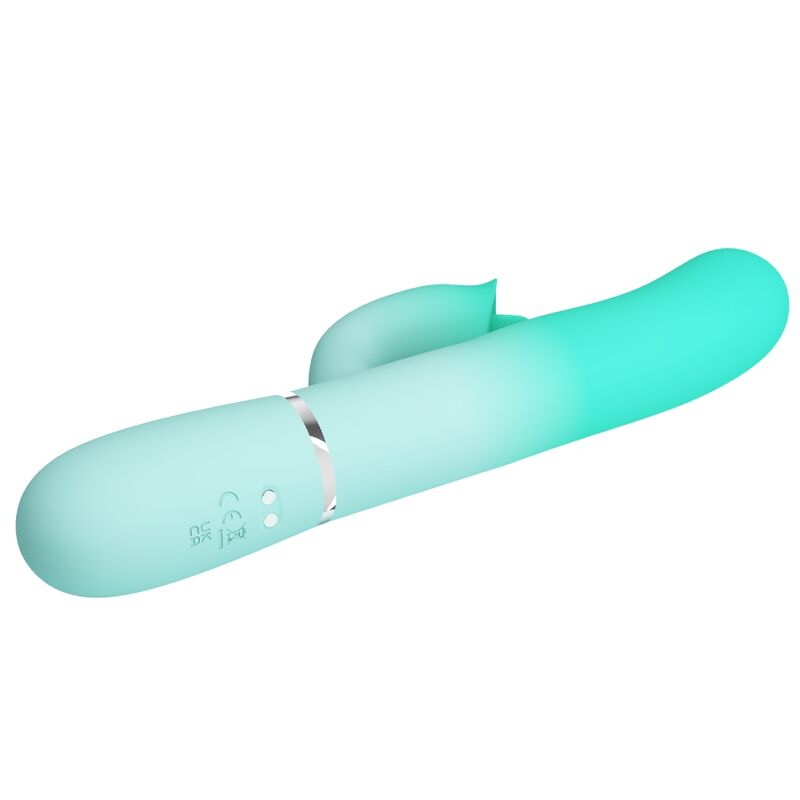 PRETTY LOVE - MULTIFUNKTIONALER GIGI-RABBIT-VIBRATOR AQUAGRÜN