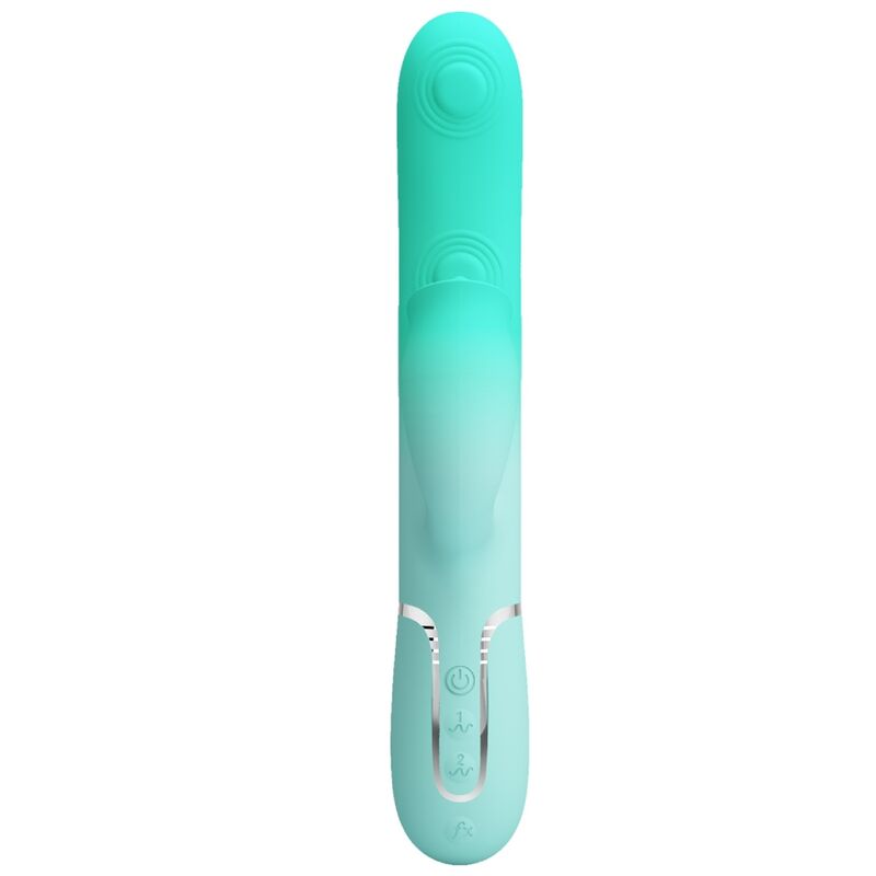 PRETTY LOVE - MULTIFUNKTIONALER GIGI-RABBIT-VIBRATOR AQUAGRÜN
