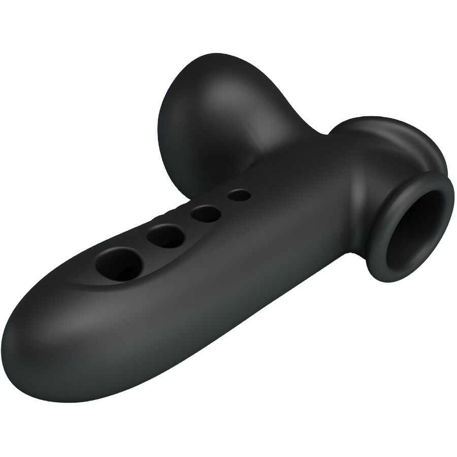 PRETTY LOVE – PENISHÜLSE TOTENKOPF MIT SCHWARZEM AIRBAG