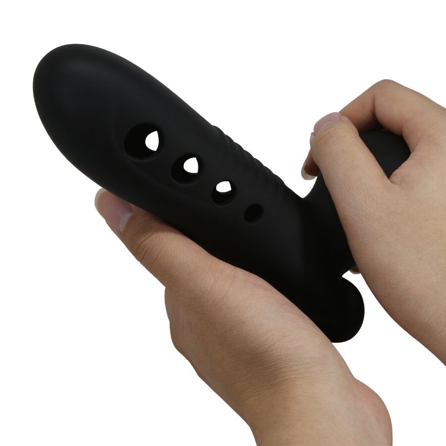PRETTY LOVE – PENISHÜLSE TOTENKOPF MIT SCHWARZEM AIRBAG