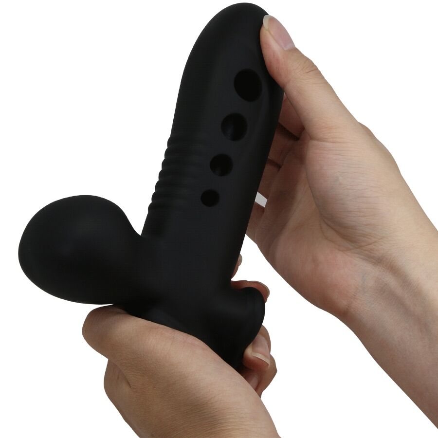 PRETTY LOVE – PENISHÜLSE TOTENKOPF MIT SCHWARZEM AIRBAG