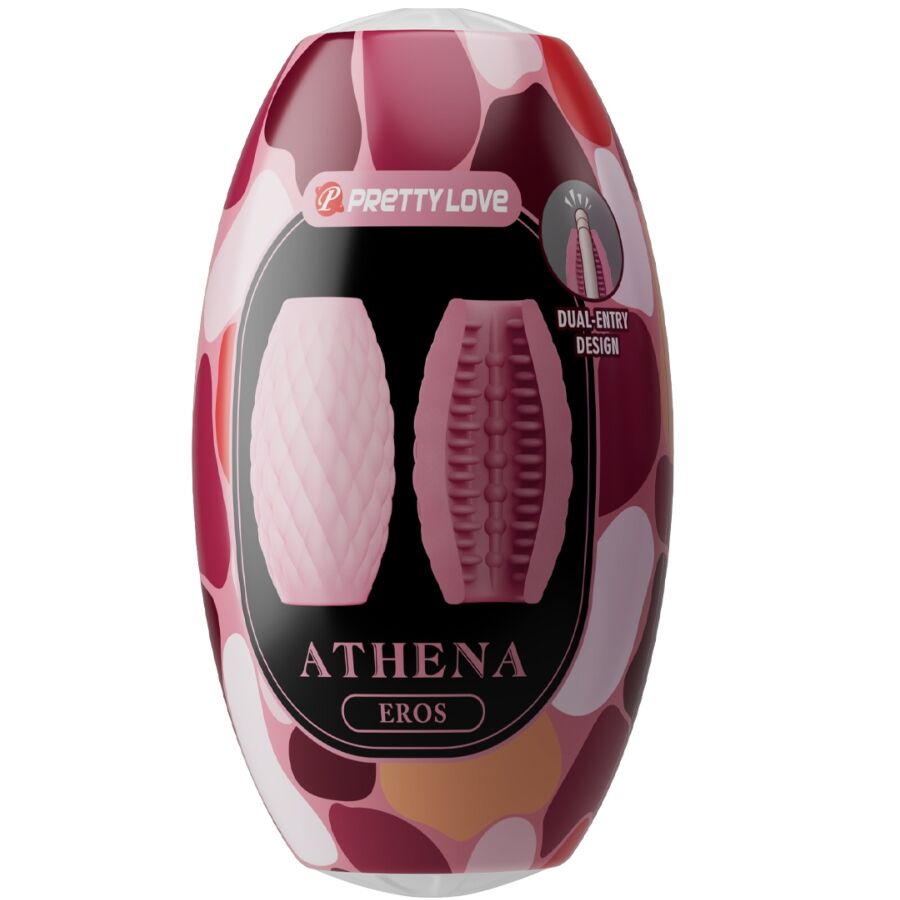 PRETTY LOVE - MASTURBATOR FÜR HERREN AUS SILIKON ATHENA EROS ROSA