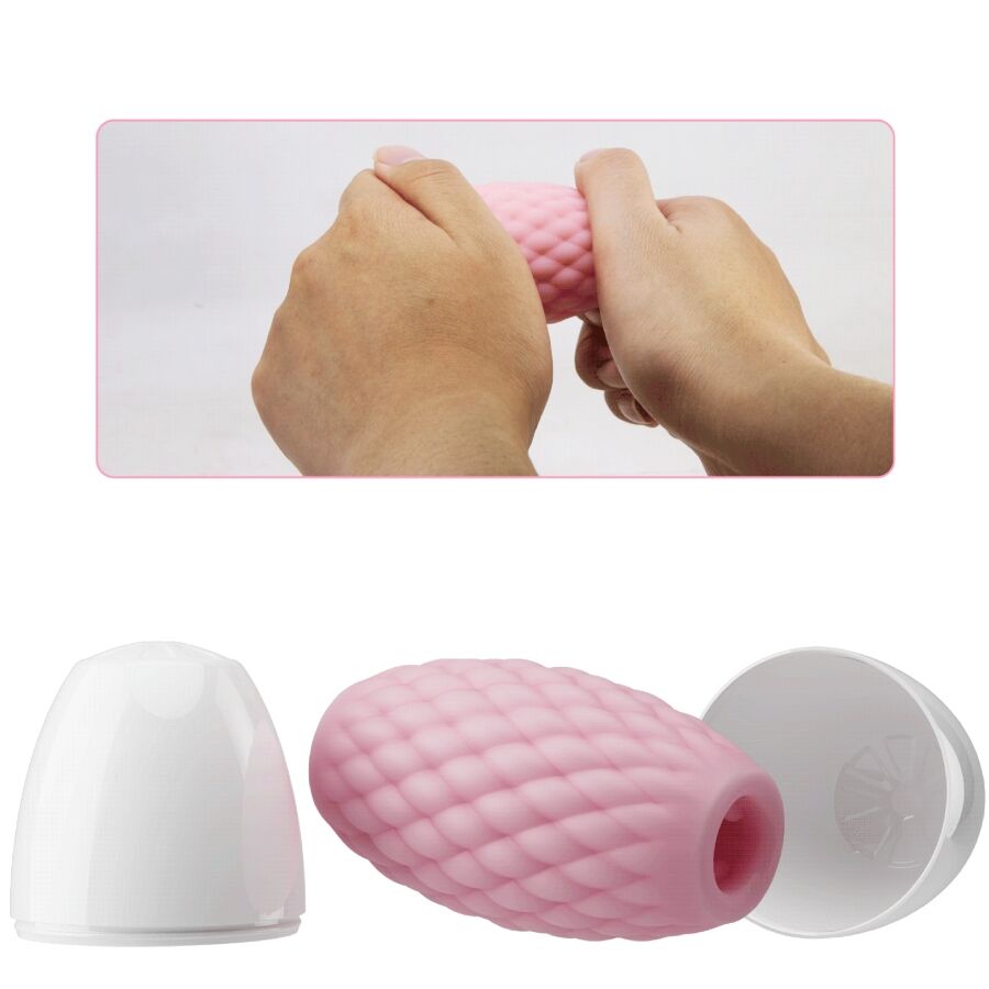 PRETTY LOVE - MASTURBATOR FÜR HERREN AUS SILIKON ATHENA EROS ROSA