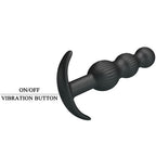 PRETTY LOVE - ANALE VIBRATOR SIDNEY 10 VIBRATIONS SCHWARZ