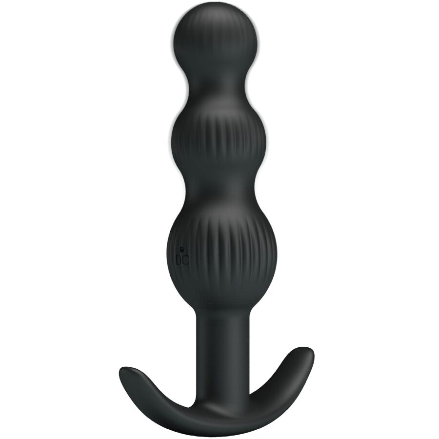 PRETTY LOVE - ANALE VIBRATOR SIDNEY 10 VIBRATIONS SCHWARZ