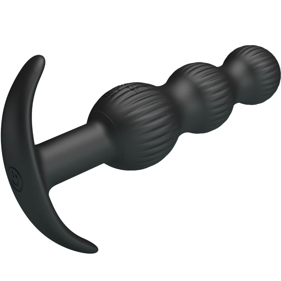 PRETTY LOVE - ANALE VIBRATOR SIDNEY 10 VIBRATIONS SCHWARZ