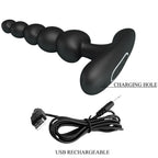 PRETTY LOVE - ANALE VIBRATOR SIDNEY 10 VIBRATIONS SCHWARZ