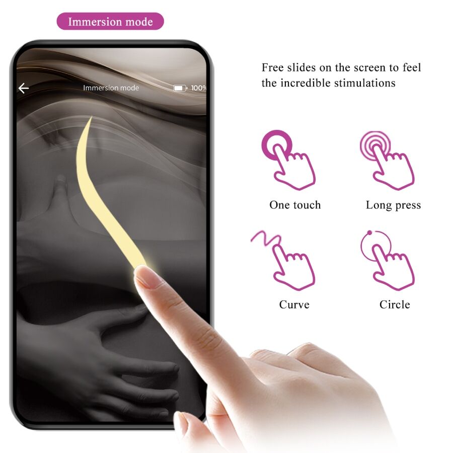 PRETTY LOVE - APP-GESTEUERTER VIBRATOR LEVIATHAN VIOLETT