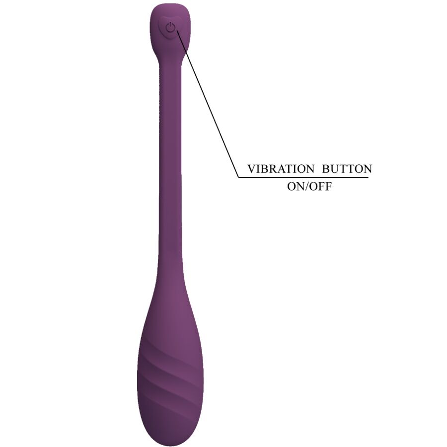 PRETTY LOVE - APP-GESTEUERTER VIBRATOR LEVIATHAN VIOLETT