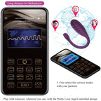 PRETTY LOVE - VIBRATEUR CONTRÔLÉ PAR APPLICATION LEVIATHAN VIOLET