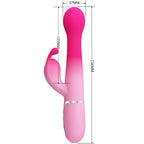 PRETTY LOVE - 3-IN-1-MULTIFUNKTIONSHASEVIBRATOR DEJON ROSA