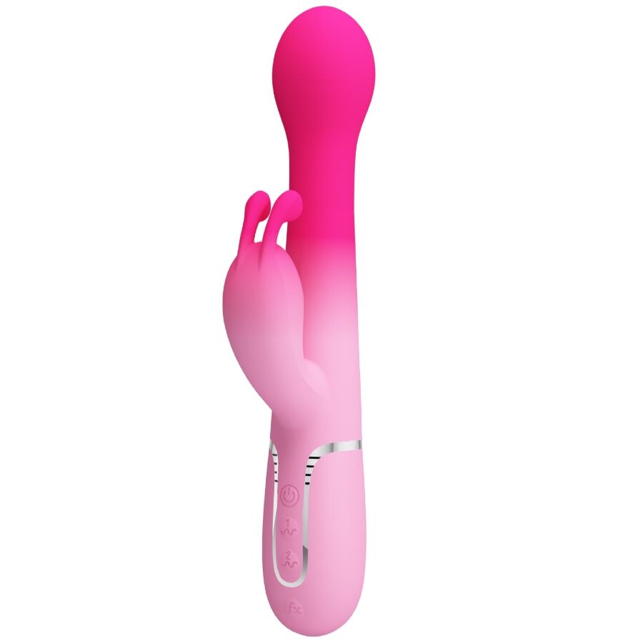 PRETTY LOVE - 3-IN-1-MULTIFUNKTIONSHASEVIBRATOR DEJON ROSA