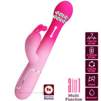 PRETTY LOVE - 3-IN-1-MULTIFUNKTIONSHASEVIBRATOR DEJON ROSA