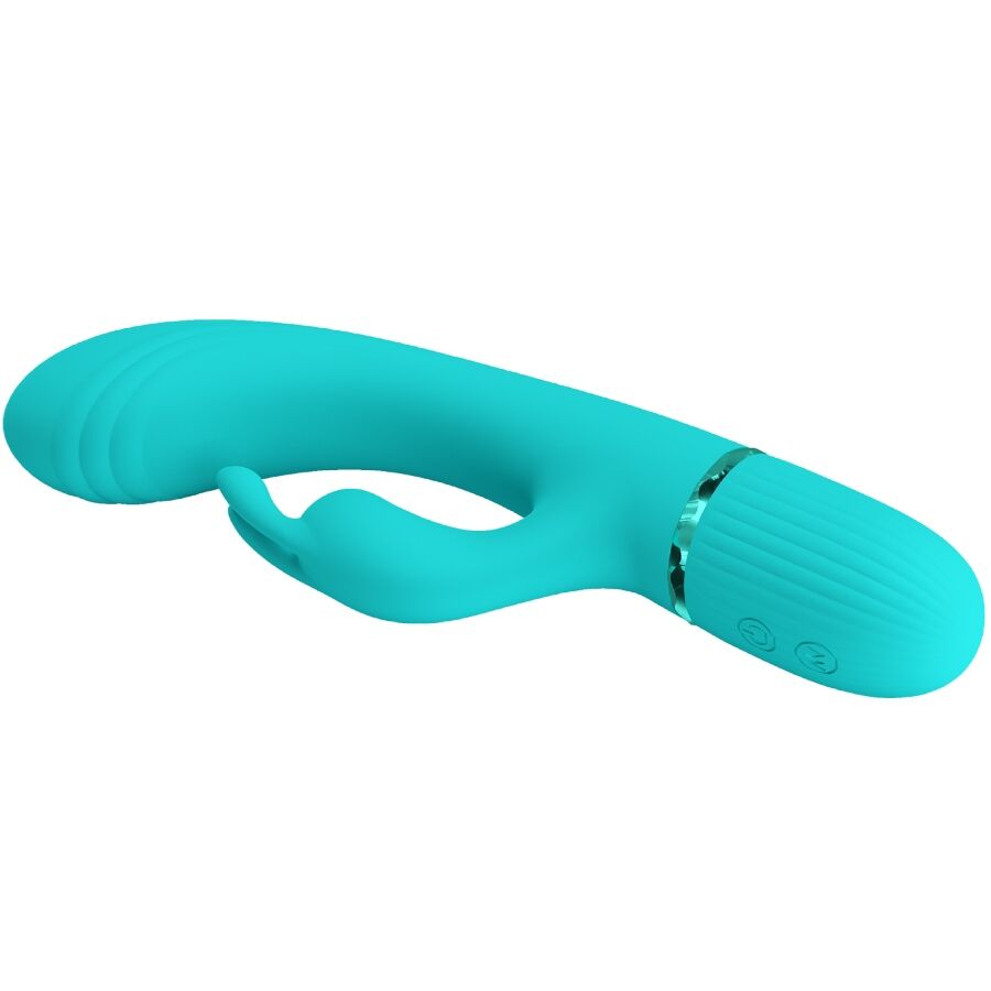 PRETTY LOVE - VIBRATOR SCOCCO KANINCHEN TÜRKEIS