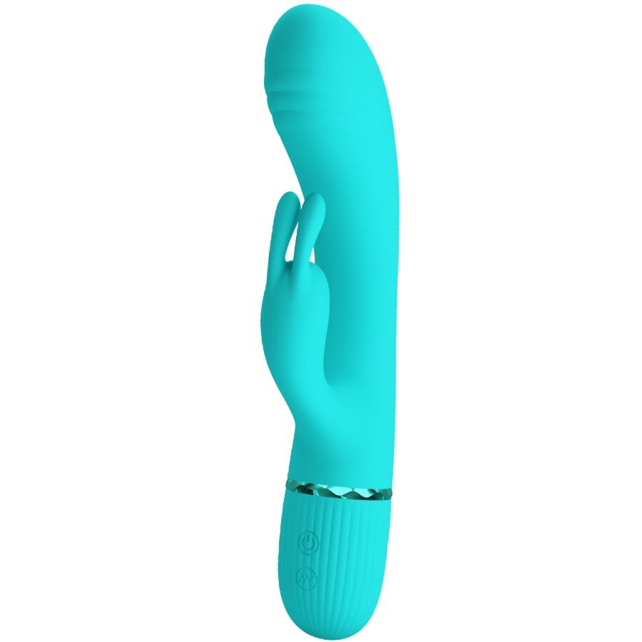 PRETTY LOVE - VIBRATOR SCOCCO KANINCHEN TÜRKEIS
