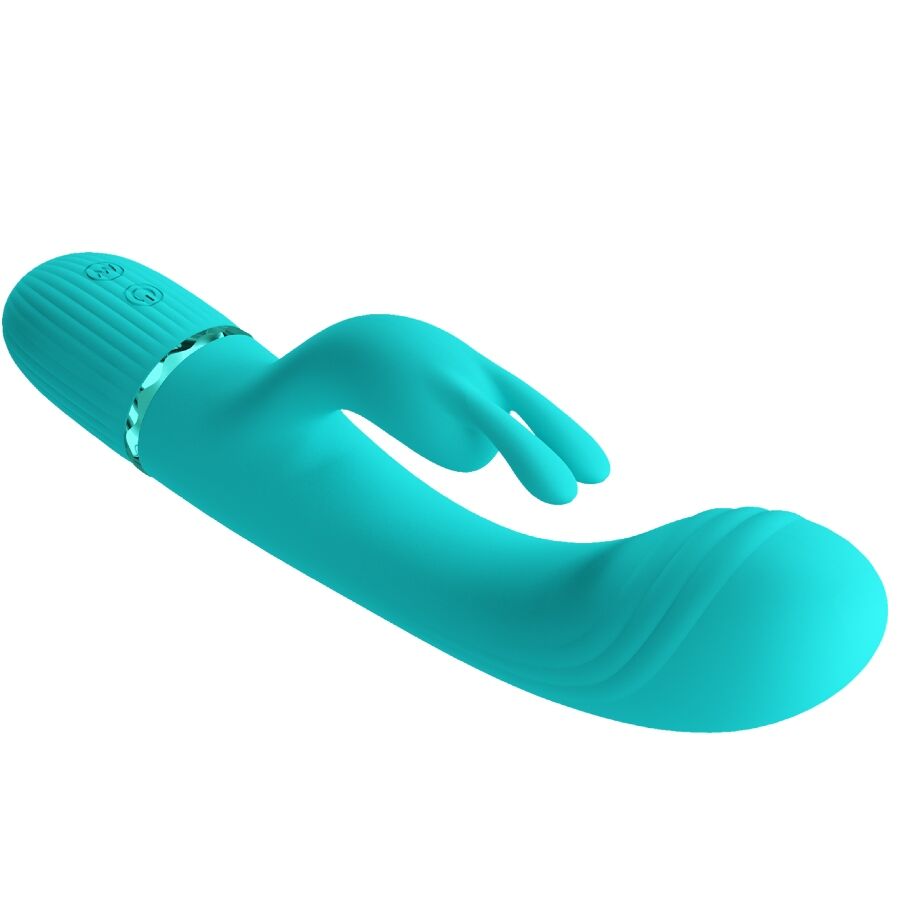 PRETTY LOVE - VIBRATOR SCOCCO KANINCHEN TÜRKEIS