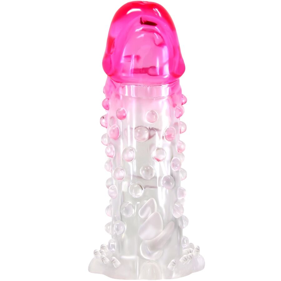 PRETTY LOVE - Realistische Verlängerungshülle WILFORD mit erhabenem Penis ROSE