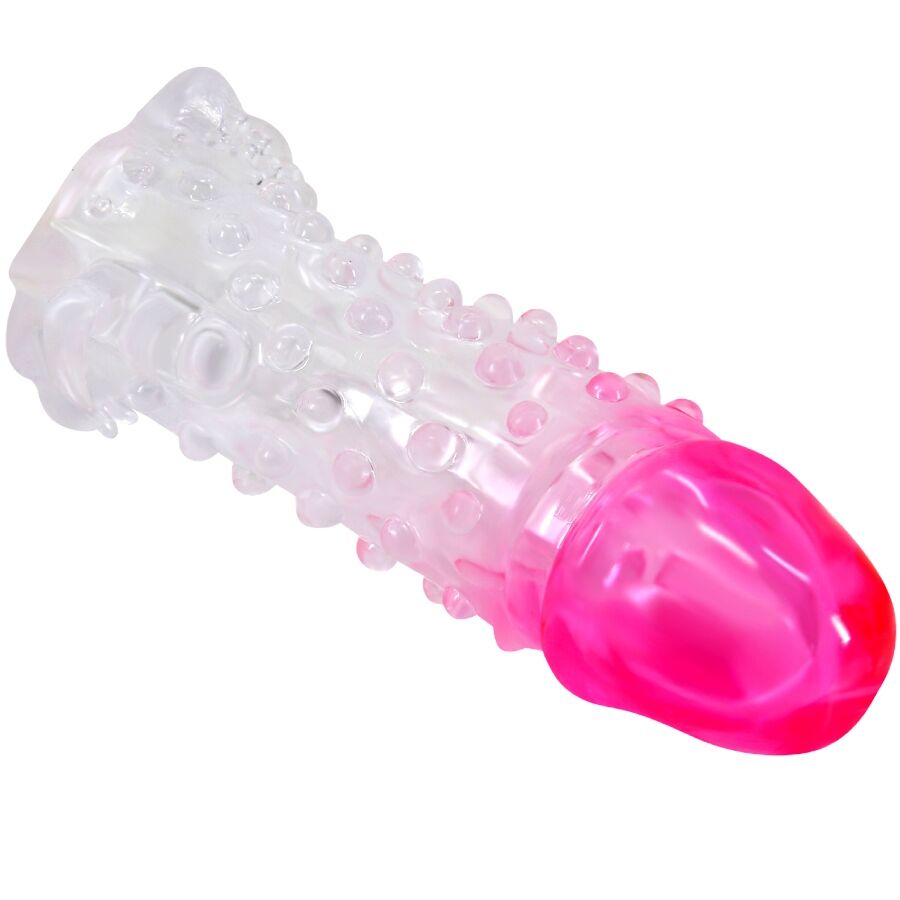 PRETTY LOVE - Realistische Verlängerungshülle WILFORD mit erhabenem Penis ROSE