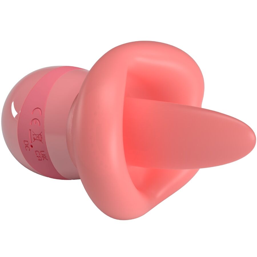 PRETTY LOVE - KLYEE ZUNGENKLITORISSTIMULATOR 10 VIBRATIONS ROSÉ-NUDESCHIMMERND