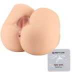 CRAZY BULL - VIBRATEUR ARRIÈRE ROLONDA AVEC VAGIN ET ANUS NATURELS RÉALISTES