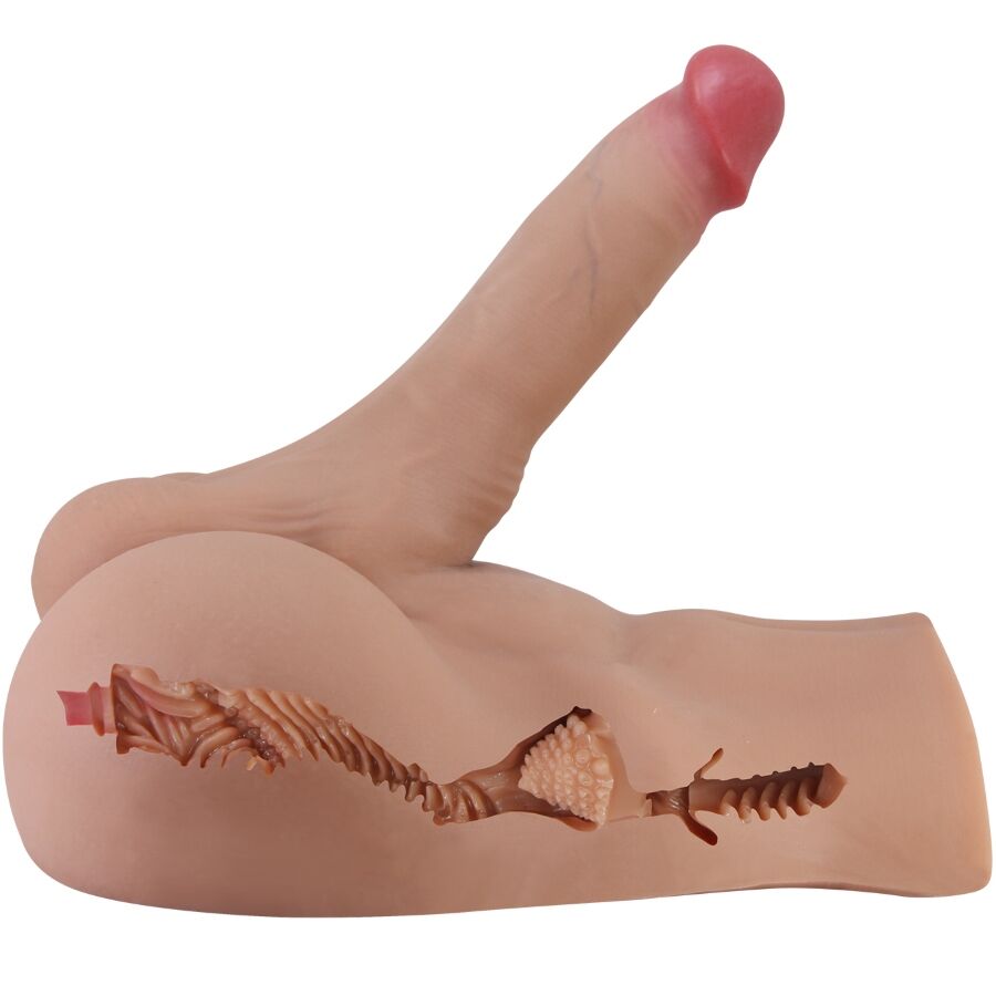 CRAZY BULL - REALISTISCHER NATÜRLICHER MASTURBATOR RHYNE BACK