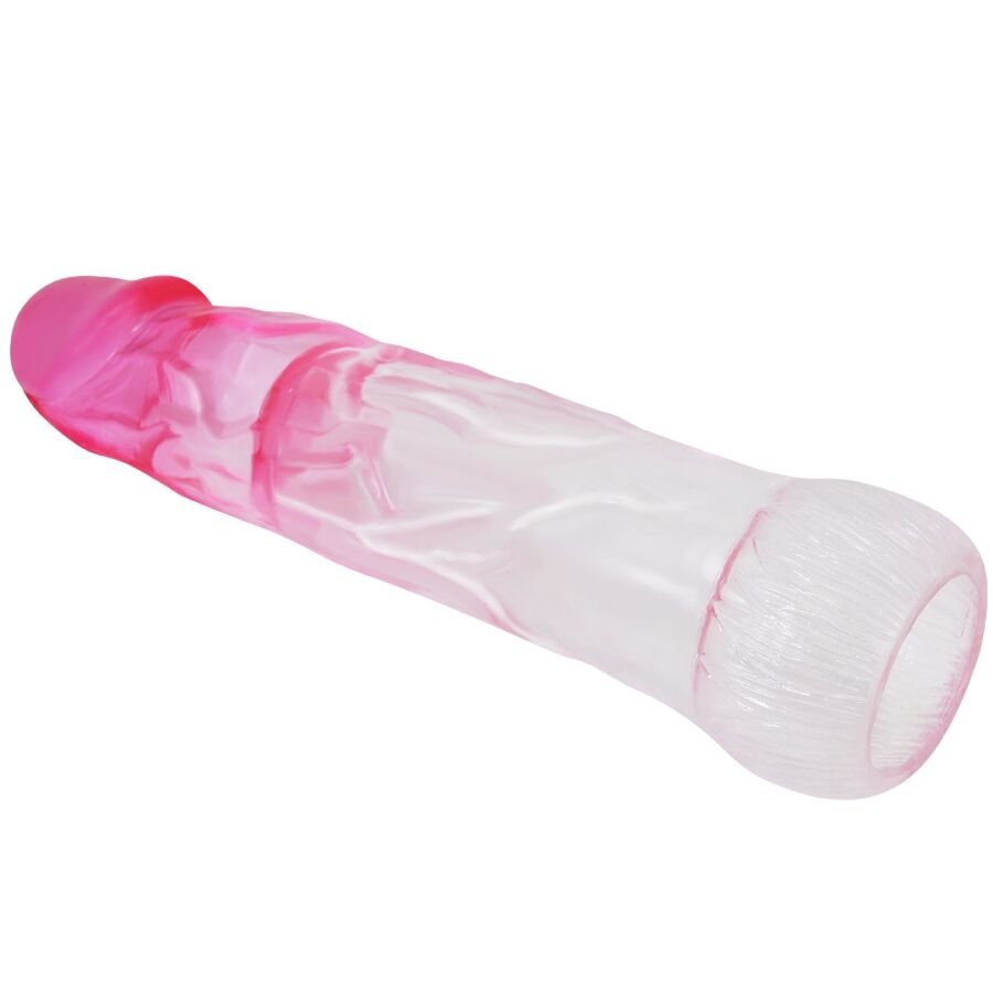 PRETTY LOVE - REALISTISCHE VERGRÖSSERUNGSHÜLSE NERON 6 CM FÜR DEN PENIS ROSA