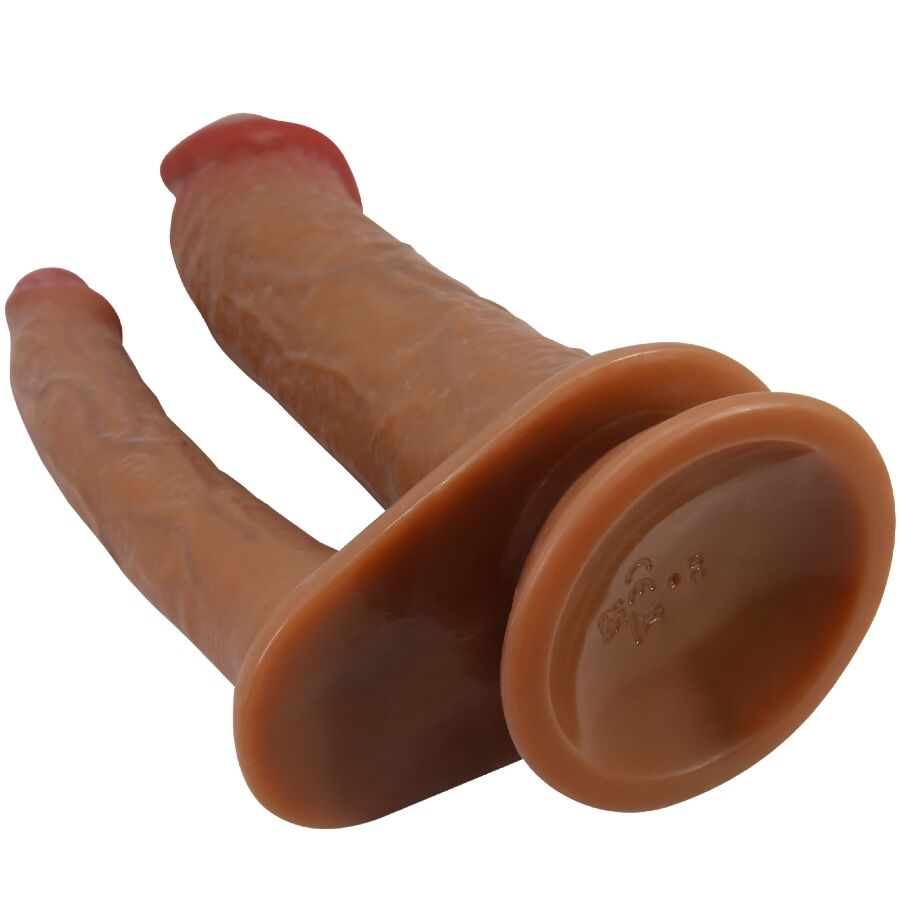 PRETTY LOVE - HULBERT REALISTISCHER DOPPEL-DILDO MIT MULATTO-VIBRATION