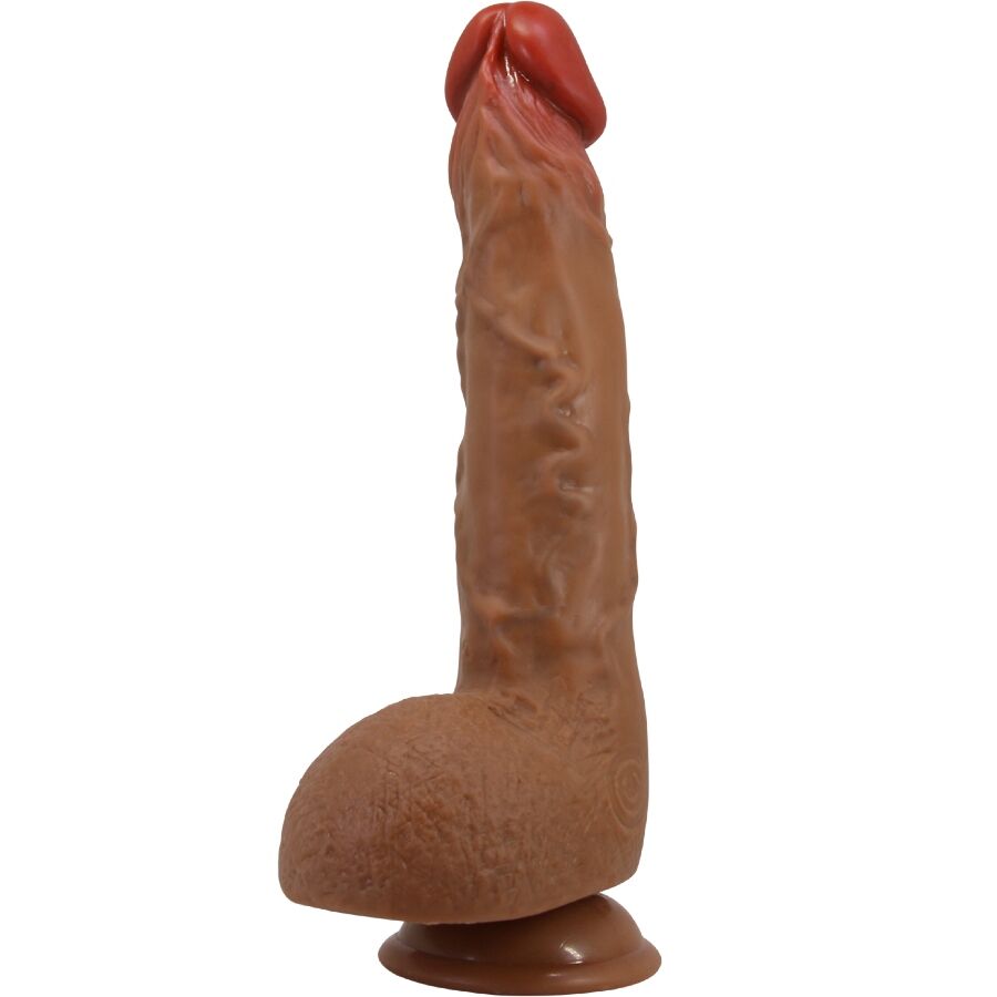 BAILE - WUNDERSCHÖNER REALISTISCHER VIBRATOR WILKS 5 EINSTELLUNGEN 25 CM MULATTO