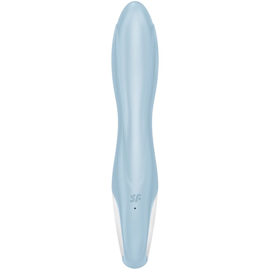 SATISFYER - AIR PUMP BUNNY 1 AUFBLASBARER HASEN-VIBRATOR BLAU