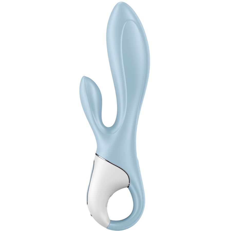 SATISFYER - AIR PUMP BUNNY 1 AUFBLASBARER HASEN-VIBRATOR BLAU