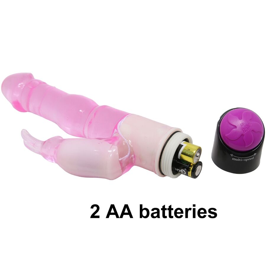 BAILE - FANTASY-VIBRATOR WELLEN MIT HASE 23 CM